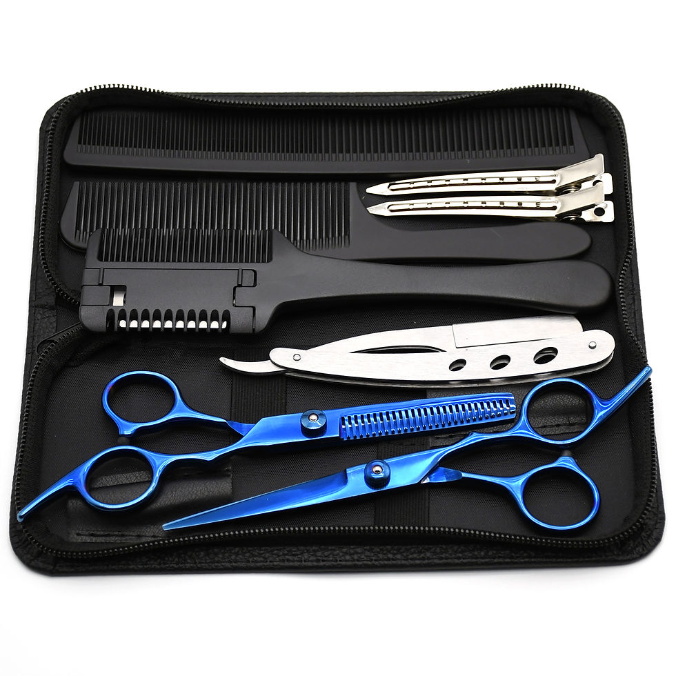 Thumbnail: Professional Hairdressing Scissors JP Stainless Hair Cutting Scissors Thinning S