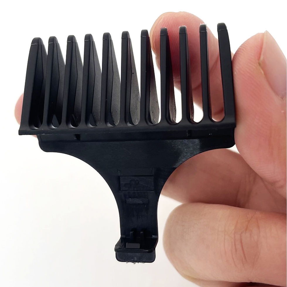 Thumbnail: Kemei 6Pcs/Set Original KM-5090 Hair Clipper Limit Comb Guide Attachment Size Ba
