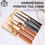 Thumbnail: Hairdressing Comb Barber Hair Cutting Hairbrush Heat Resistant Woman Wet Hair Br