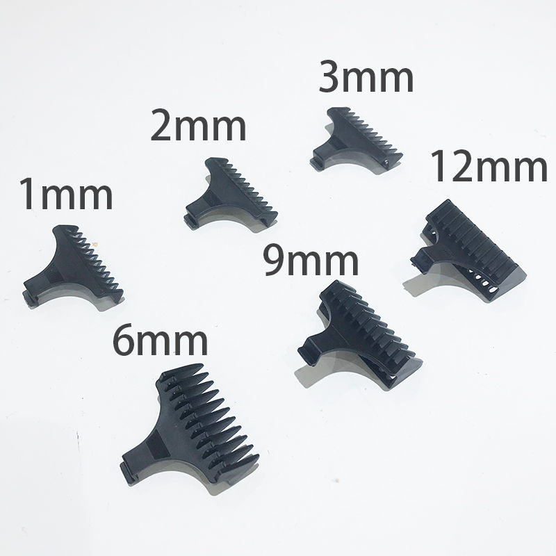 Thumbnail: Kemei 6Pcs/Set Original KM-5090 Hair Clipper Limit Comb Guide Attachment Size Ba
