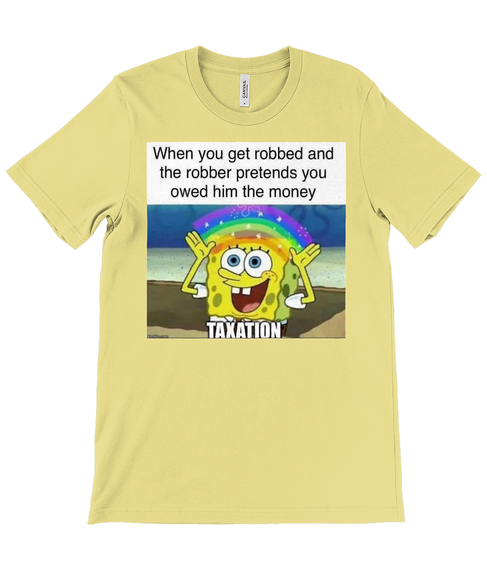 Thumbnail: Unisex Crew Neck T-Shirt Taxation