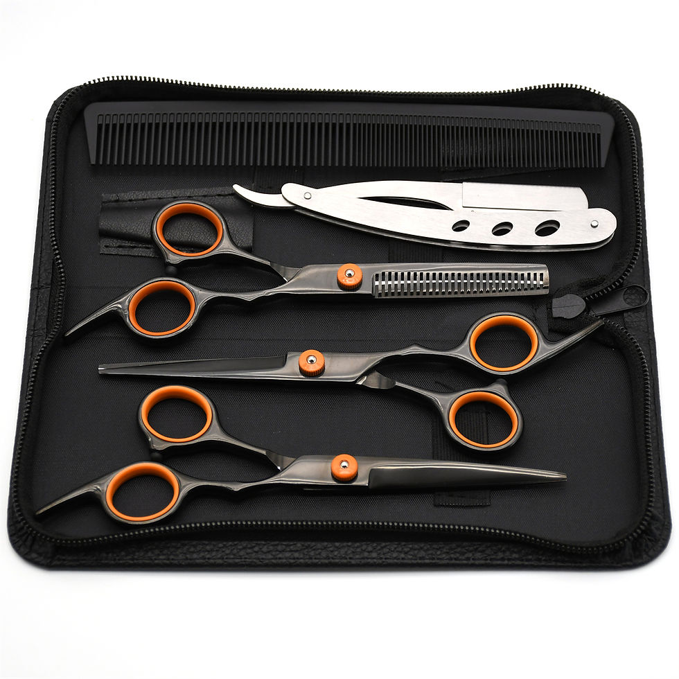 Thumbnail: Professional Hairdressing Scissors JP Stainless Hair Cutting Scissors Thinning S