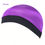 Thumbnail: Dome Wave Cap Silk Bonnet Satin Elastic Breathable Turban Hat Hair Headwear Bonn