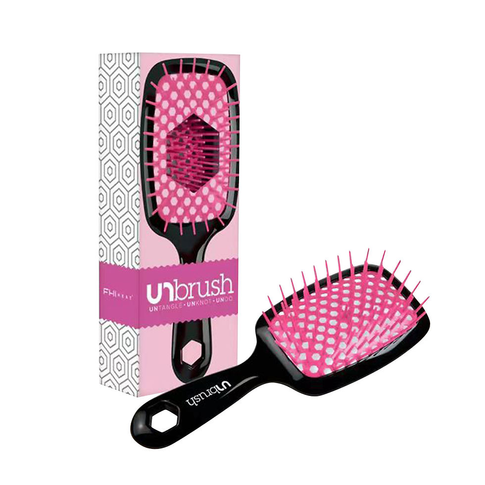 Thumbnail: Air Cushion Comb Tangled Hair Comb Hair Brush Massage Anti-static Hollow Out Wet