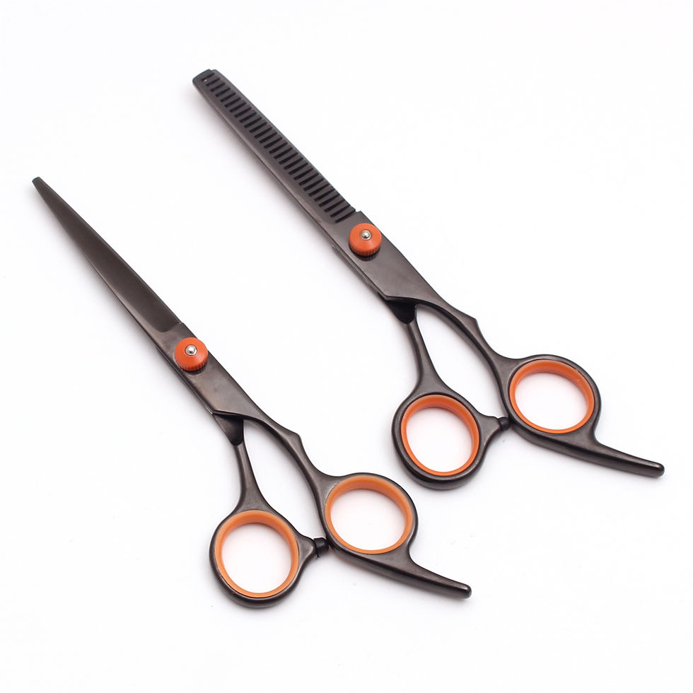 Thumbnail: Professional Hairdressing Scissors JP Stainless Hair Cutting Scissors Thinning S