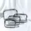 Thumbnail: Simple Transparent Cosmetic Bag PVC Waterproof Clear Makeup Storage Case Travel 