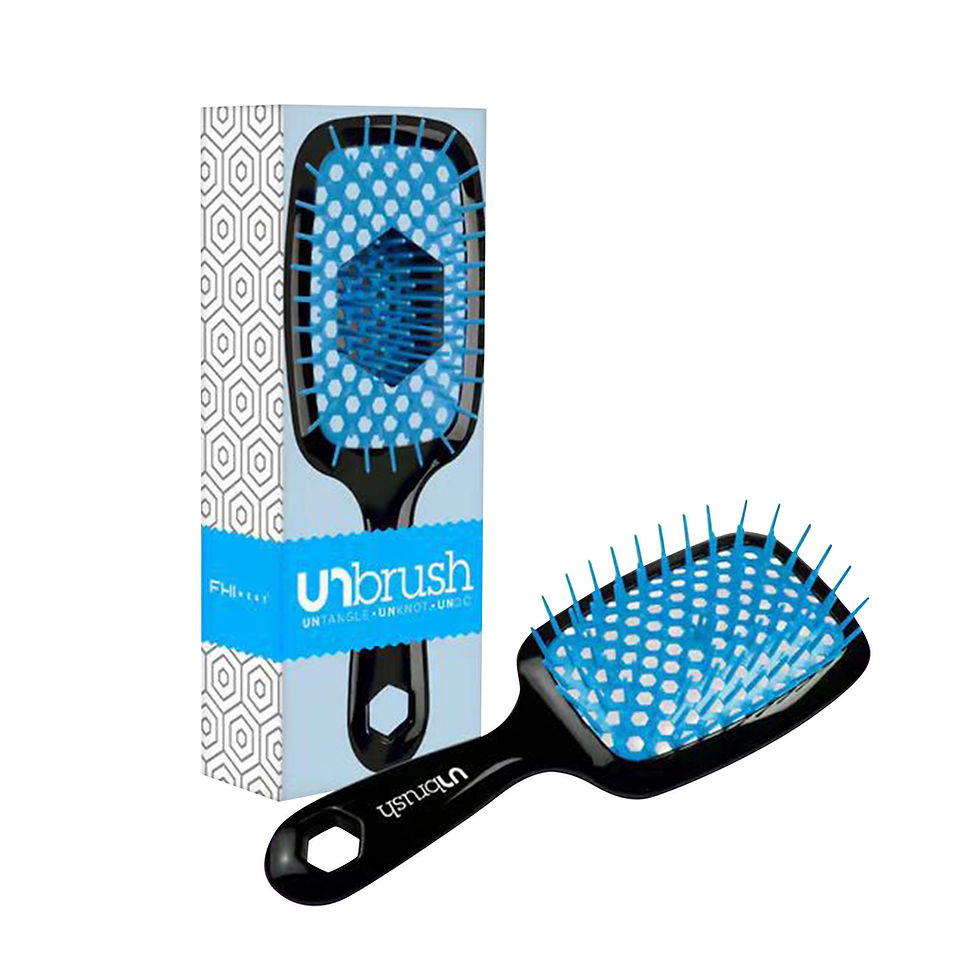 Thumbnail: Air Cushion Comb Tangled Hair Comb Hair Brush Massage Anti-static Hollow Out Wet