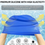 Thumbnail: Extra large silicone swimming cap with long hair and dirty braids all inclusive 
