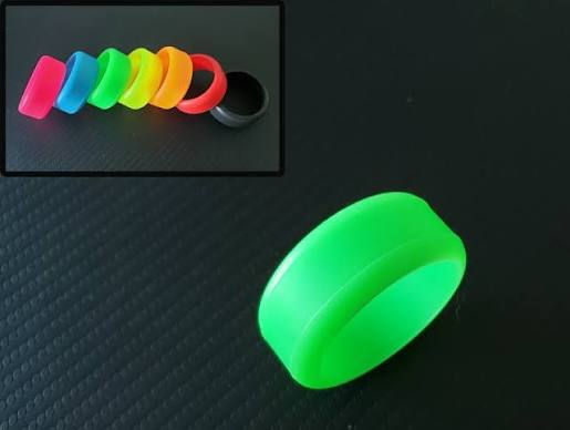 Vigor Silicon Steering Grips For Sanwa Futaba & FlySky-GREEN