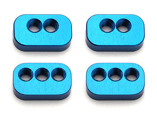 TEAM ASSOCIATED REAR HUB LINK NUTS - 91416