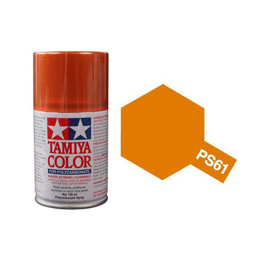 Tamiya PS61 Metallic Orange Spray paint 75T86061 Outsiders RC