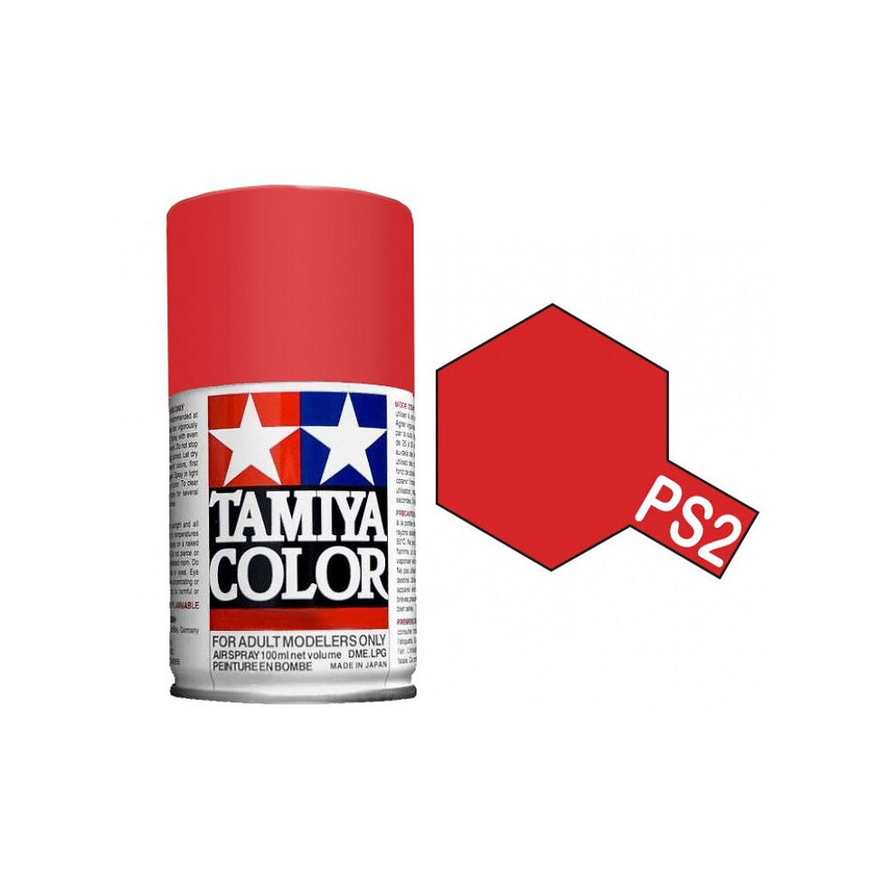 Tamiya PS-2  Red Spray paint- 75-T86002
