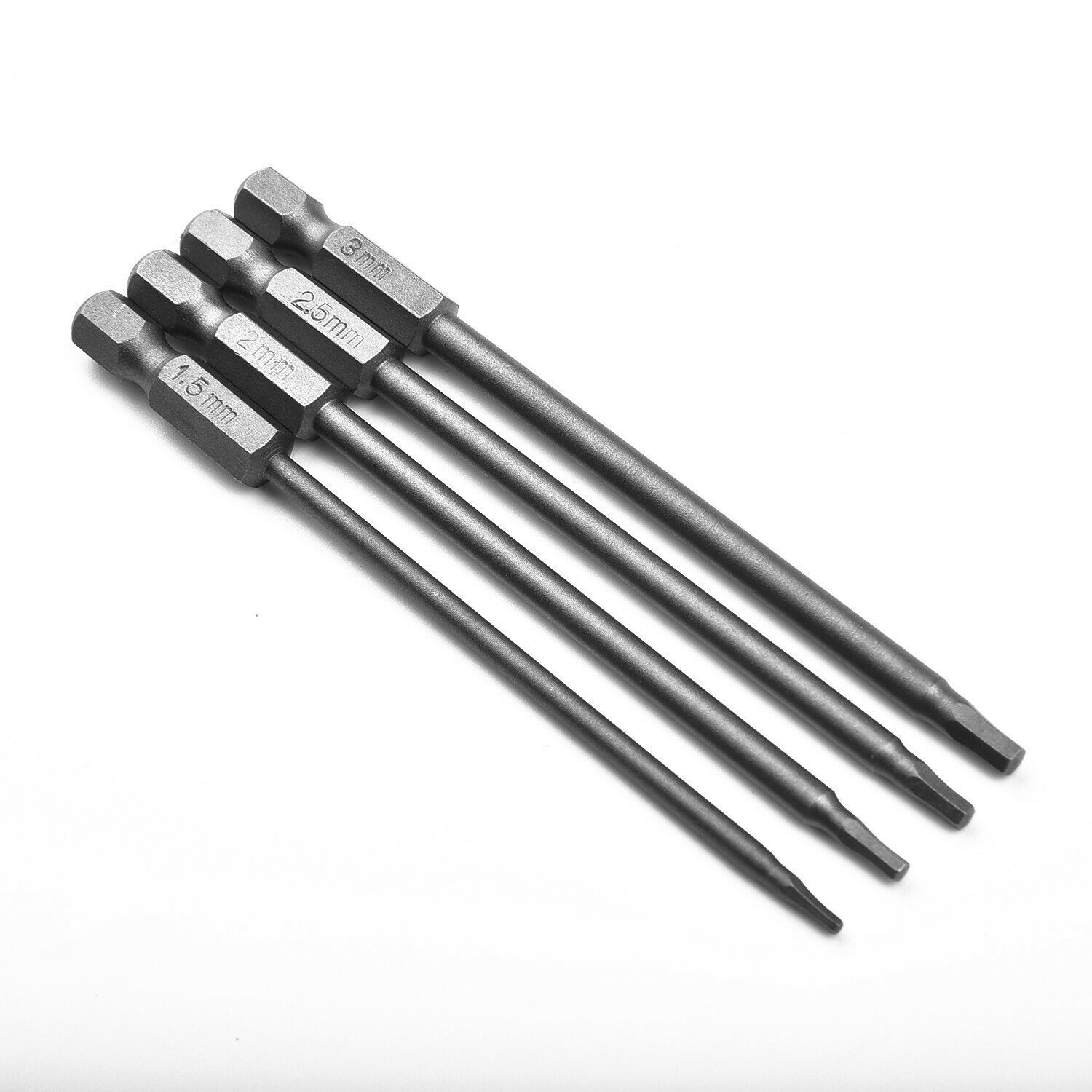 4pcs Metal Hexagonal Wrenches Screw drivers Tools Kit 1.5mm 2.0mm 2.5mm 3.0m
