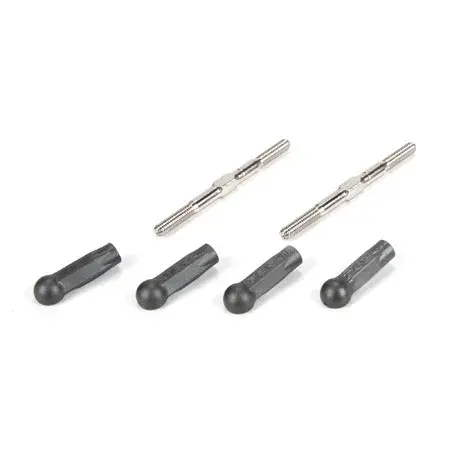 TLR Turnbuckle, HD, 50mm, 2pcs, 22 5.0, 22X-4