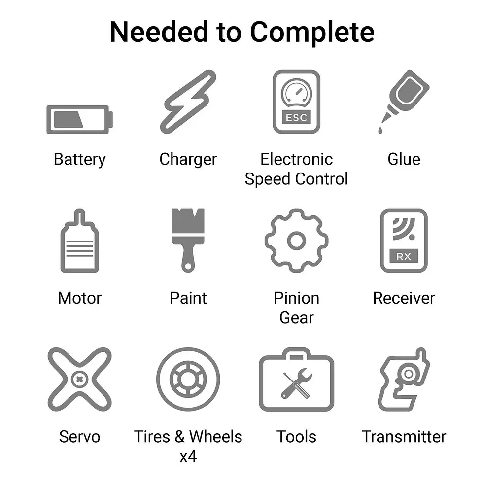 Thumbnail: 22X-4 2.0 DC 4WD Off-Road Buggy Race Kit, TLR1264
