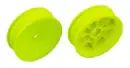 Team associated 2WD Slim Front Wheels, 2.2", 12mm hex, yellow