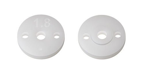 Team Associated FT 13mm Shock Pistons, 2.0mm, 2 x 1,8 - ASS91938