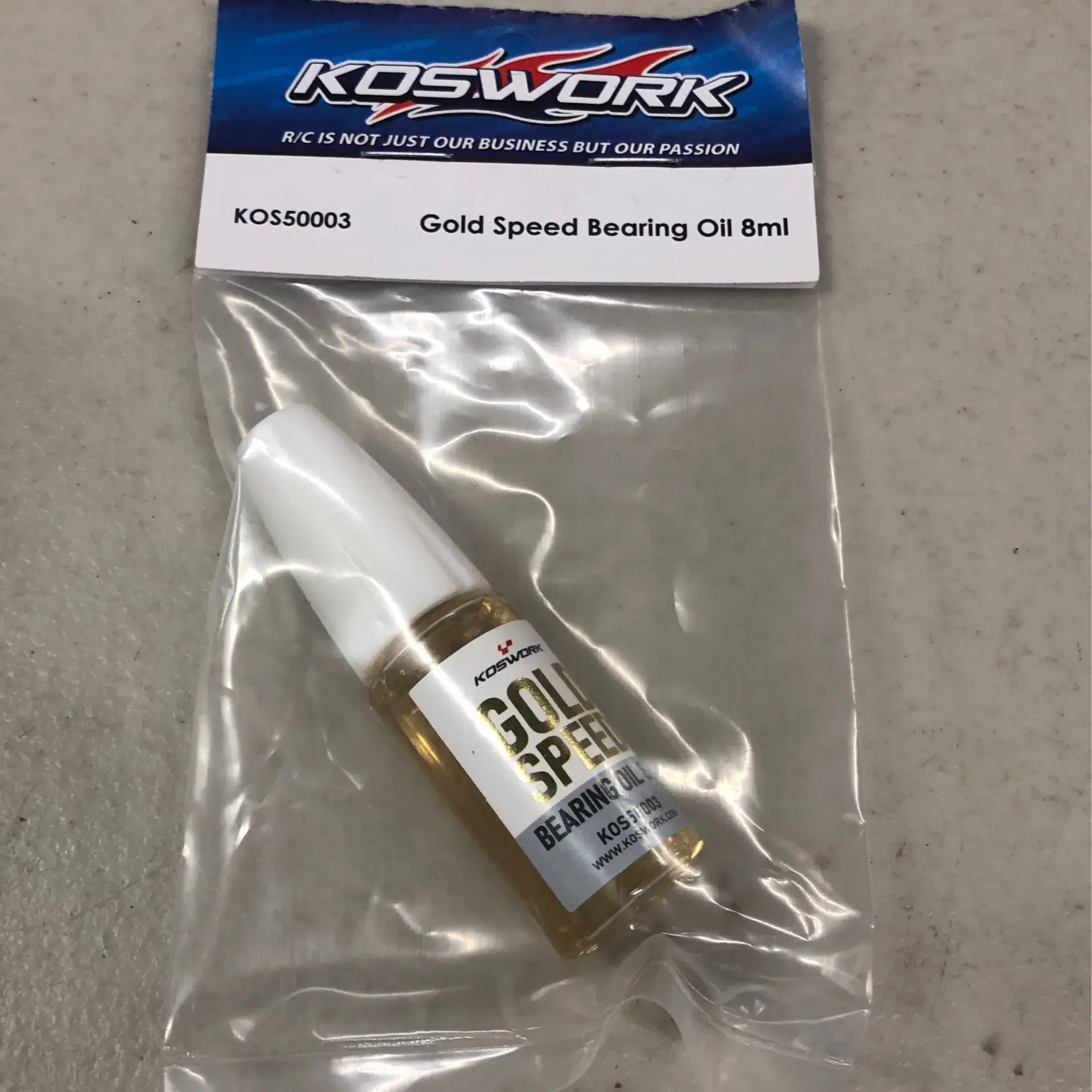 KOSWORK Gold Speed Bearing Oil 8ml -KOS50003