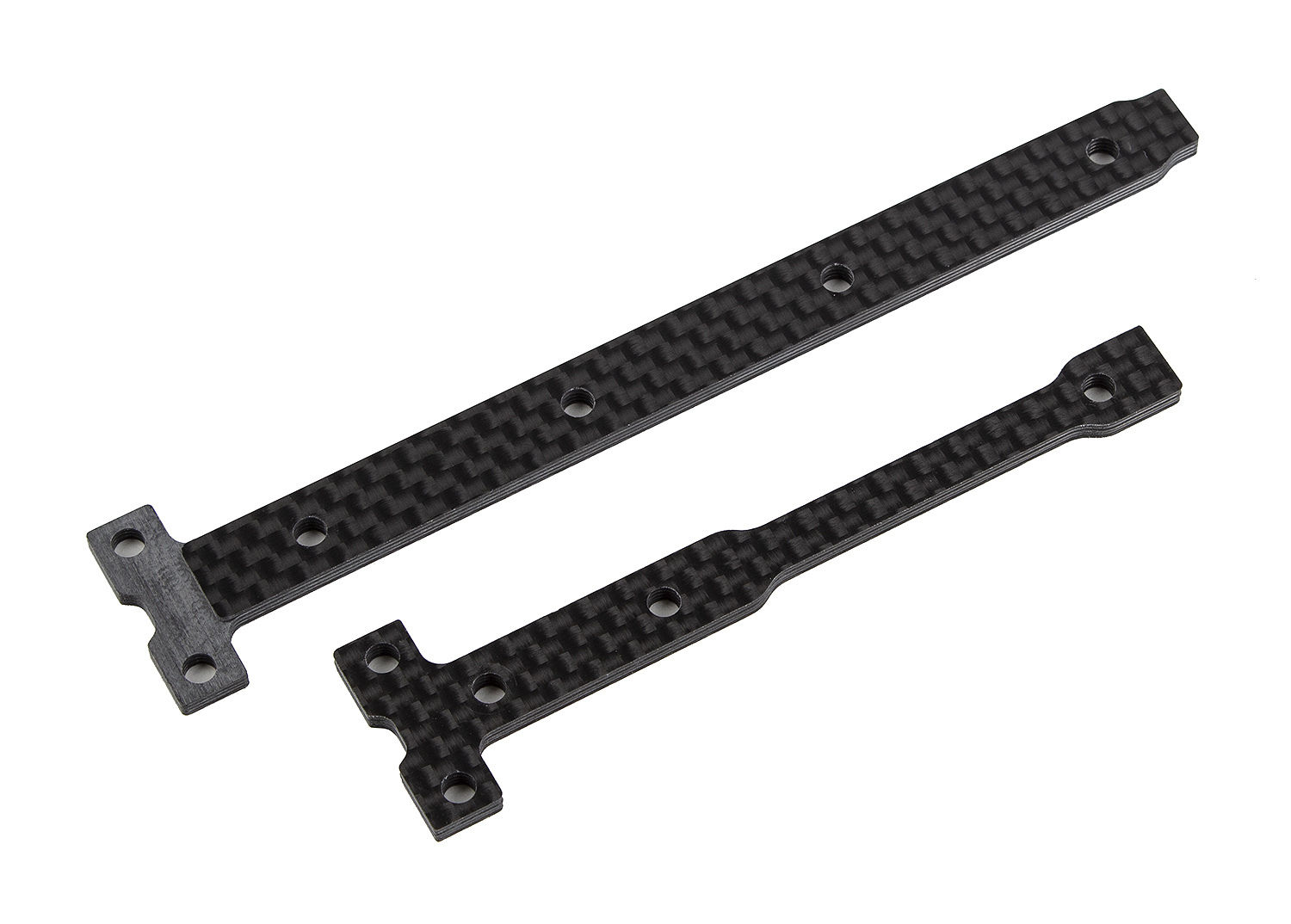 TEAM ASSOCIATED RC10B74.2 FT CARBON FIBER STIFF CHASSIS BRACE SUPPORT SET, 2.5MM