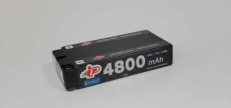 INTELLECT 4800 MAH 7.6V 120C PLATINUM SERIES LIPO BATTERY - SHORTY LCG -INTL4800