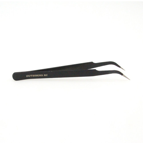 TWEEZERS CURVED END Outsiders RC