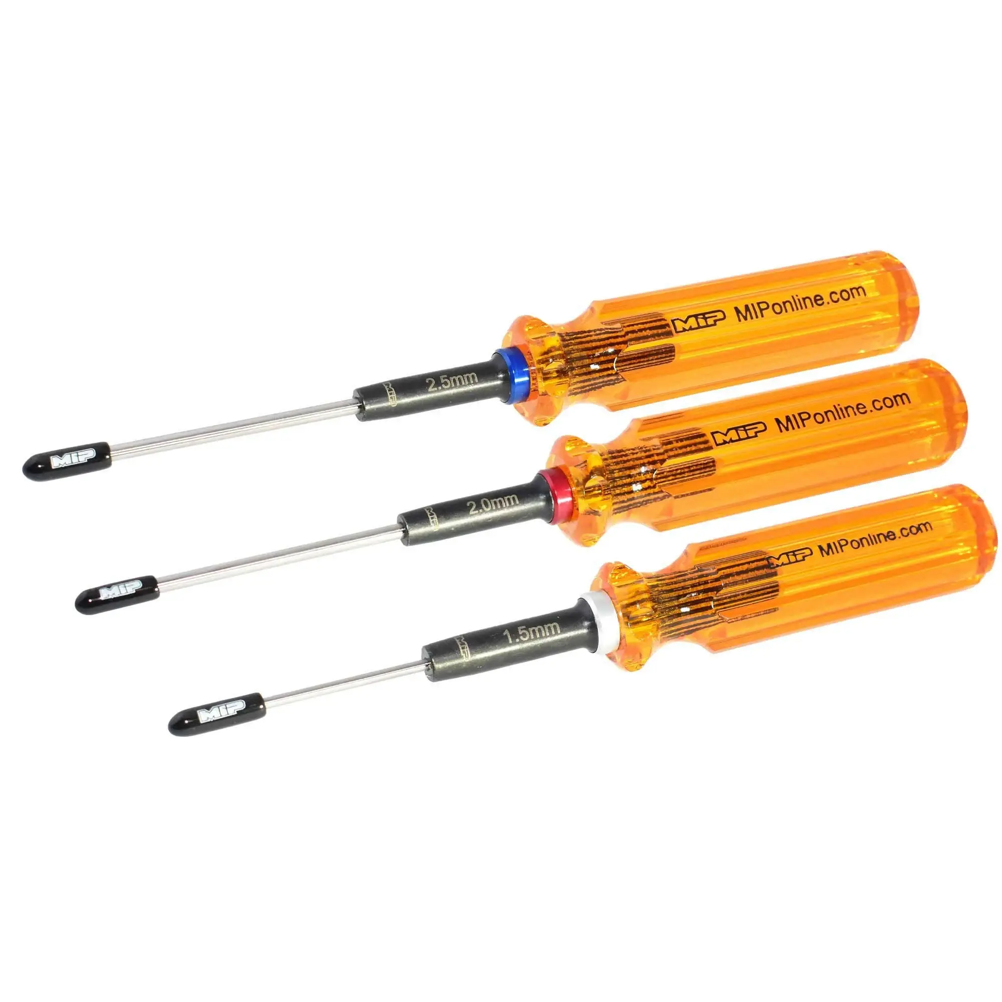 MIP 1.5, 2.0, & 2.5mm G2 Hex Driver Set 3Pcs