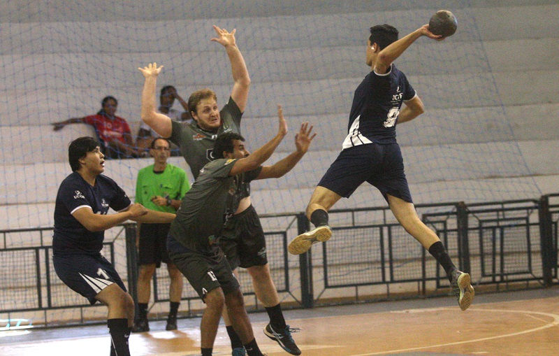 Handebol masculino nos Jogos em Campo Grande atraiu sete equipes - Washington Kaku/Divulgação
