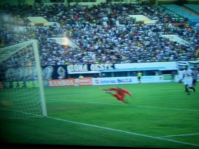 Lance do gol do título operariano no Morenão - T V Morena/Reprodução