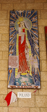 image of Mary in the Church of the Annuciation in Nazareth