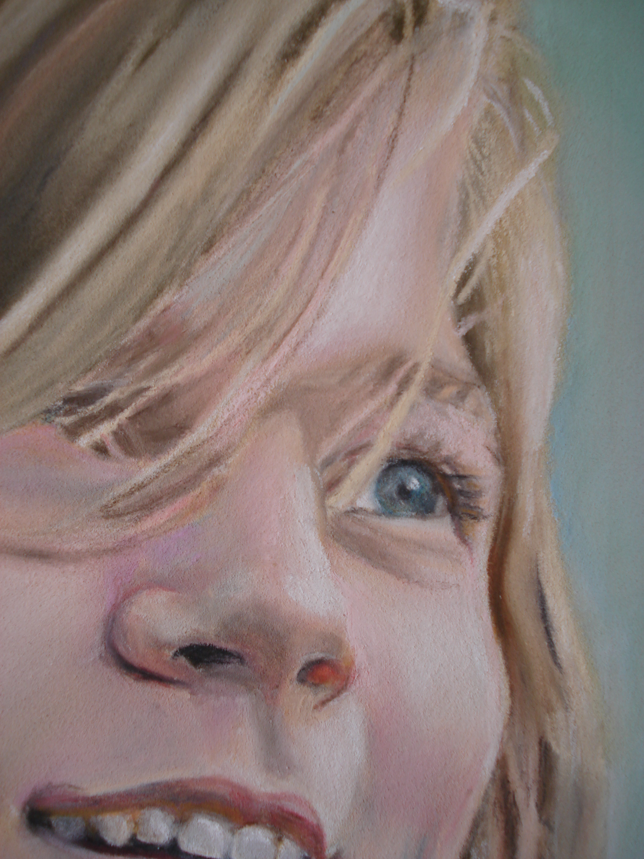 Détail du portrait