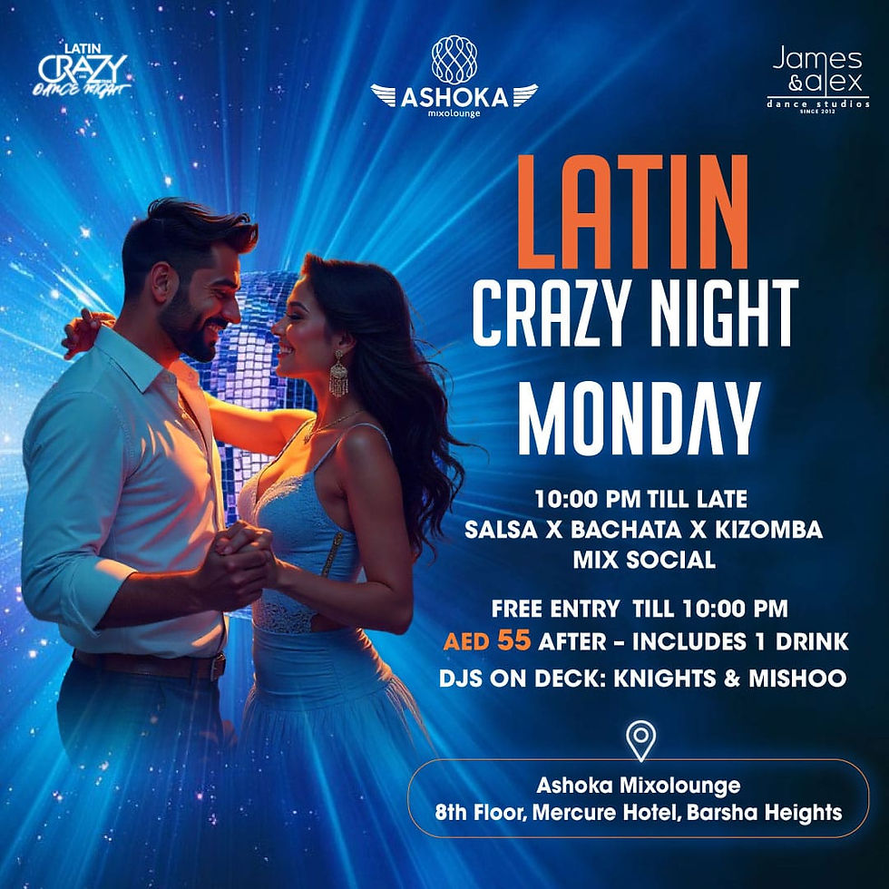 Monday Latin Crazy Tribe Night    