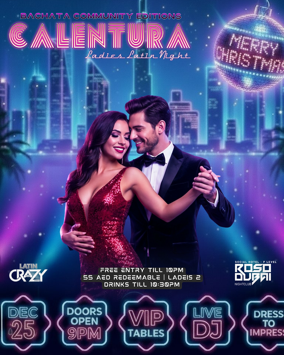 CALENTURA CHRISTMAS BACHATA NIGHT 