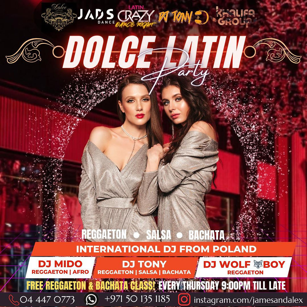 Dolce Latina Thursday