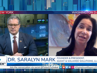 iGIANT's Dr. Saralyn Mark Featured on FINTECH TV!