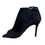 Миниатюра: Ankle Boots/Sandals - Suede Leather - Black - 100% Made in Italy
