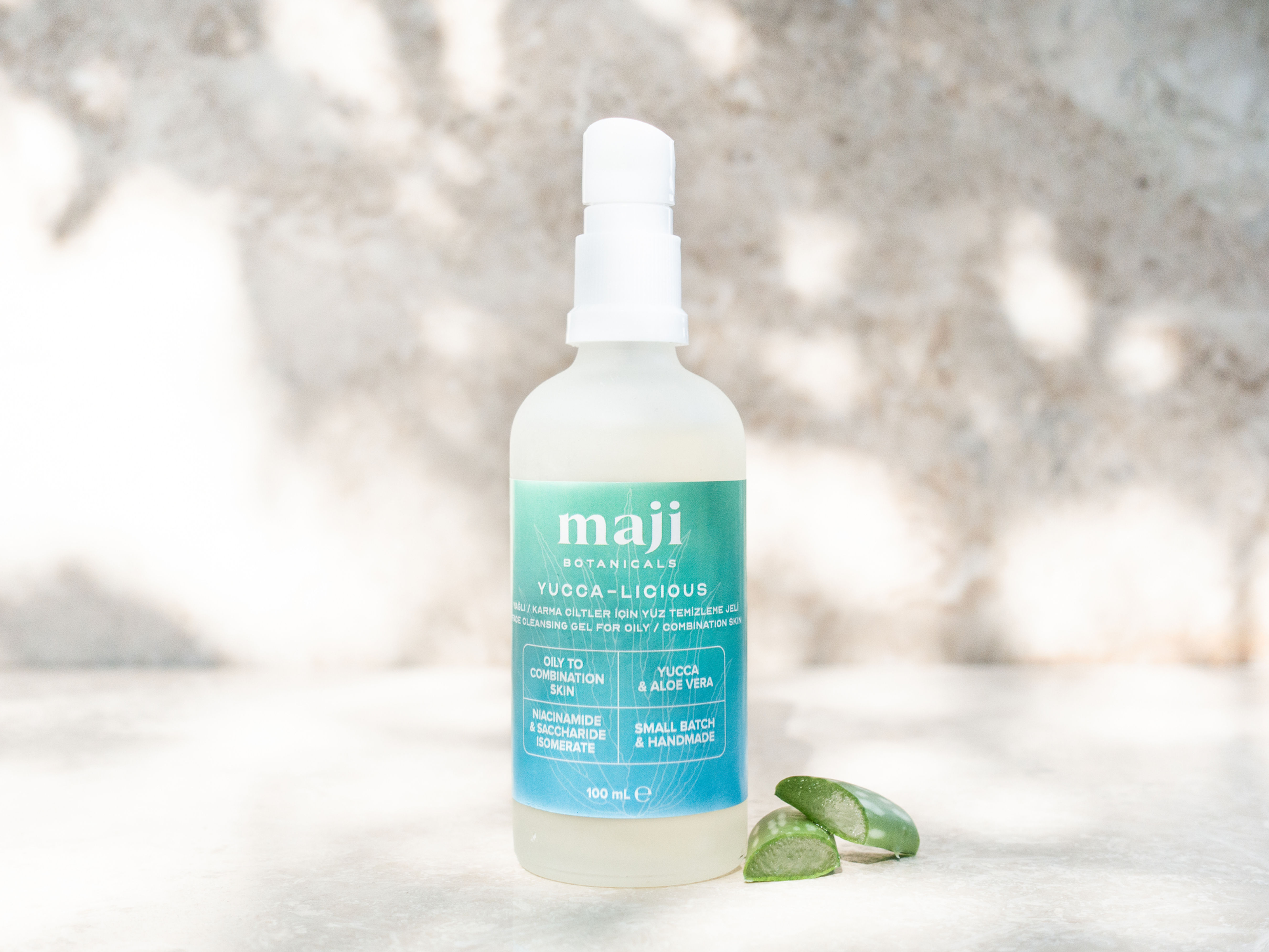 Yucca-licious Yüz Temizleme Jeli -Yağlı/Karma Cilt