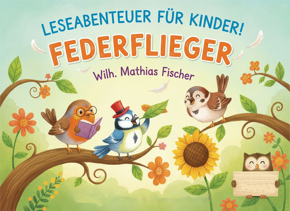 Lesung für Kinder aus dem Buch "Federflieger"