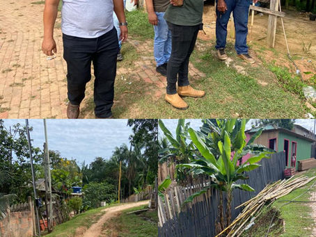 Vereadores fiscalizam situação crítica da Rua: Francisco Freitas