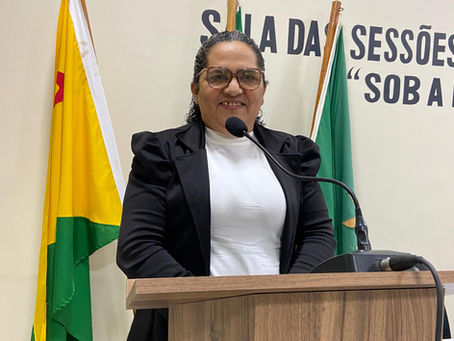 Maria Vasconcelos encerra ciclo de três meses como vereadora com gratidão a Deus e à população de Manoel Urbano