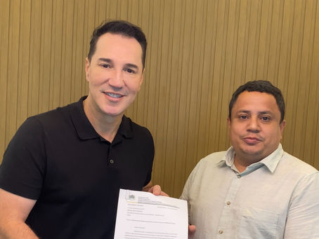 Presidente da Câmara de Manoel Urbano se reúne com o secretário de Estado de Esporte e apresenta demandas prioritárias para o município