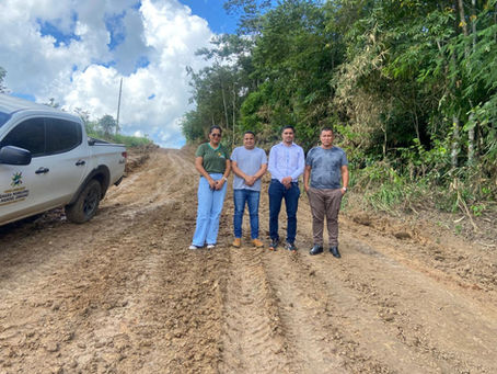 Vereadores fiscalizam abertura dos ramais Novo Destino e Conquista