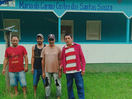 Vereador Véi Pescador visita Escola na comunidade Paissandu