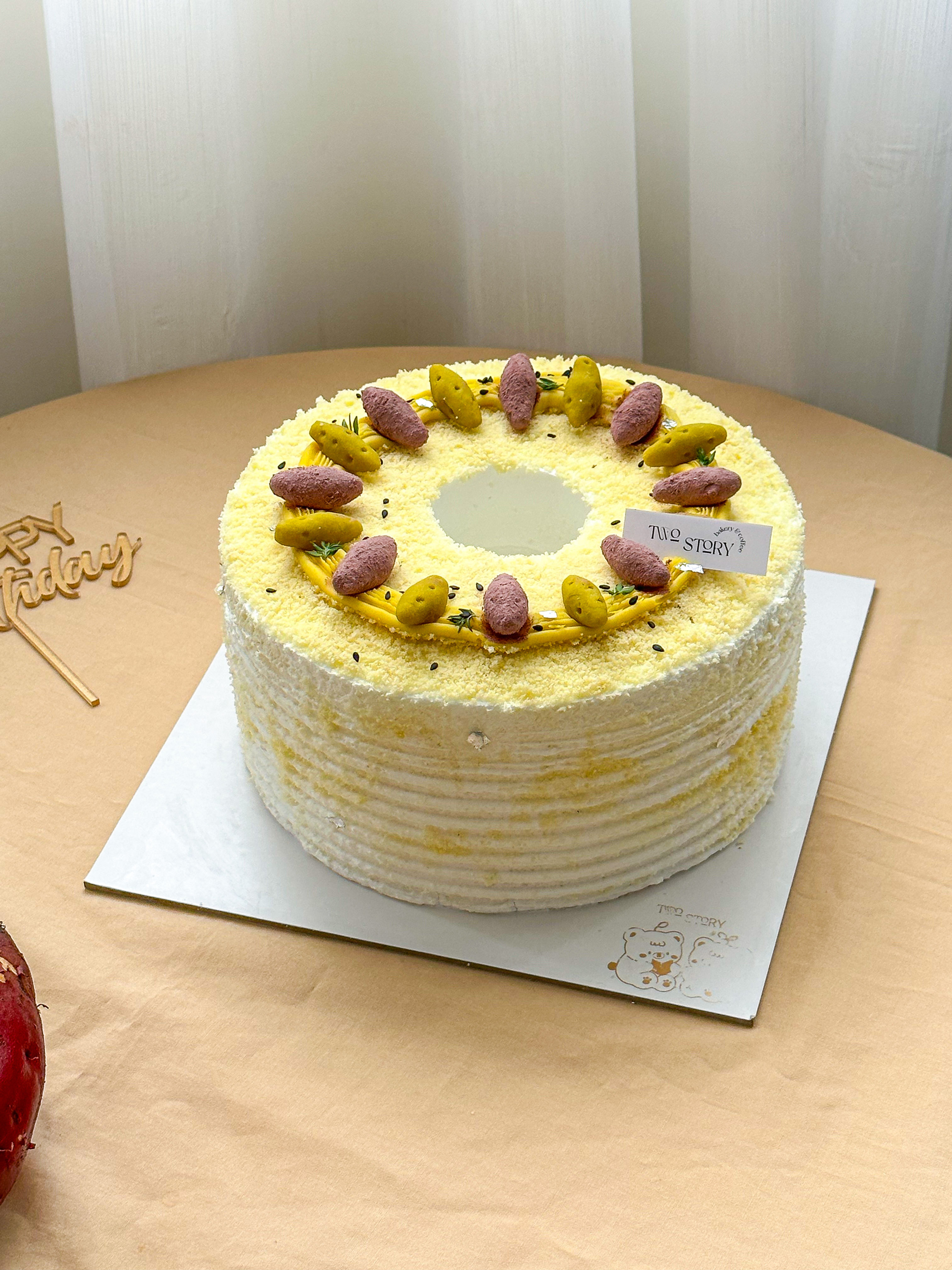 Sweet Potato Chiffon Cake