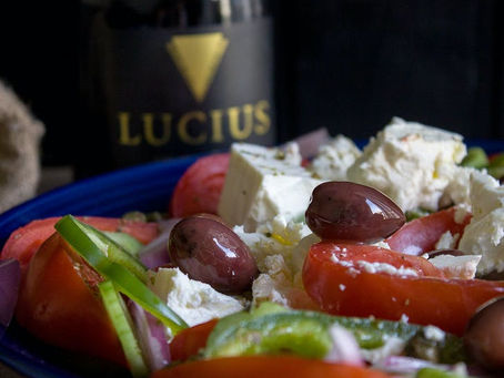 Salade Grecque....priorité aux légumes