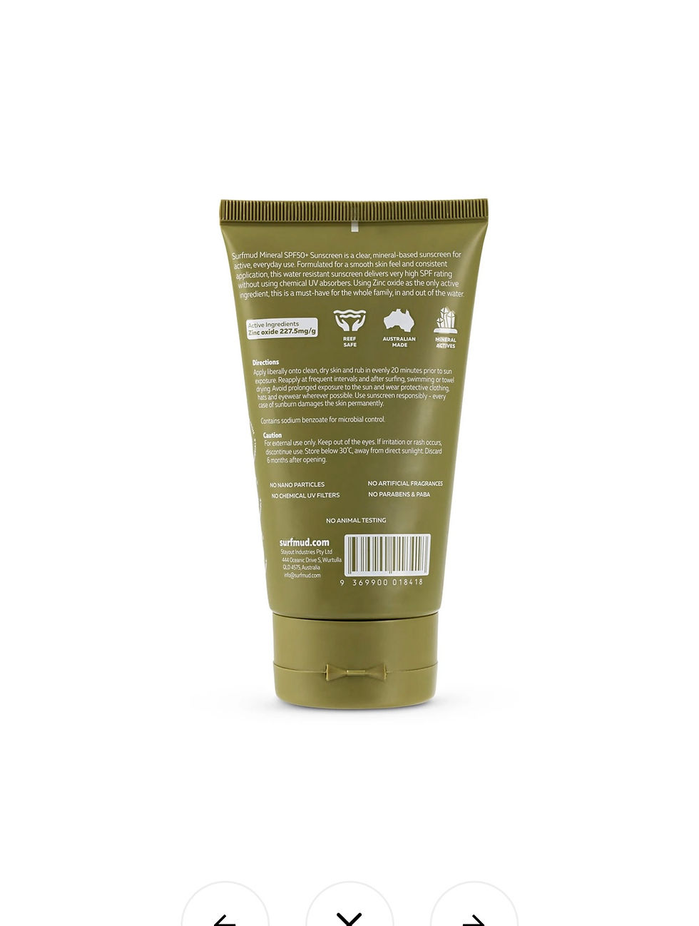 Thumbnail: SURF MUD Mineral Sunscreen SPF50+