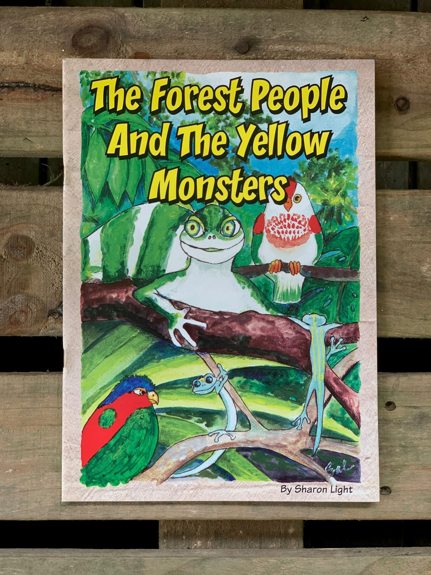 THE FOREST PEOPLE AND THE YELLOW MONSTERS