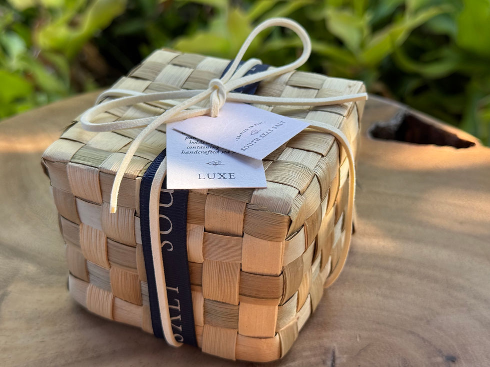 Thumbnail: SOUTH SEAS SALT GIFT BOX - Luxe Sea Salt 60g