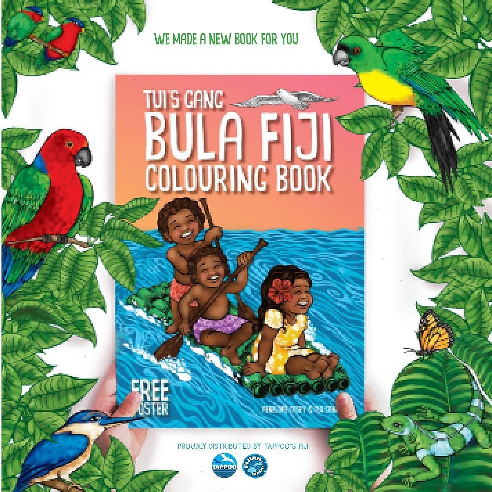 Thumbnail: TUI'S GANG Colouring Book Bula