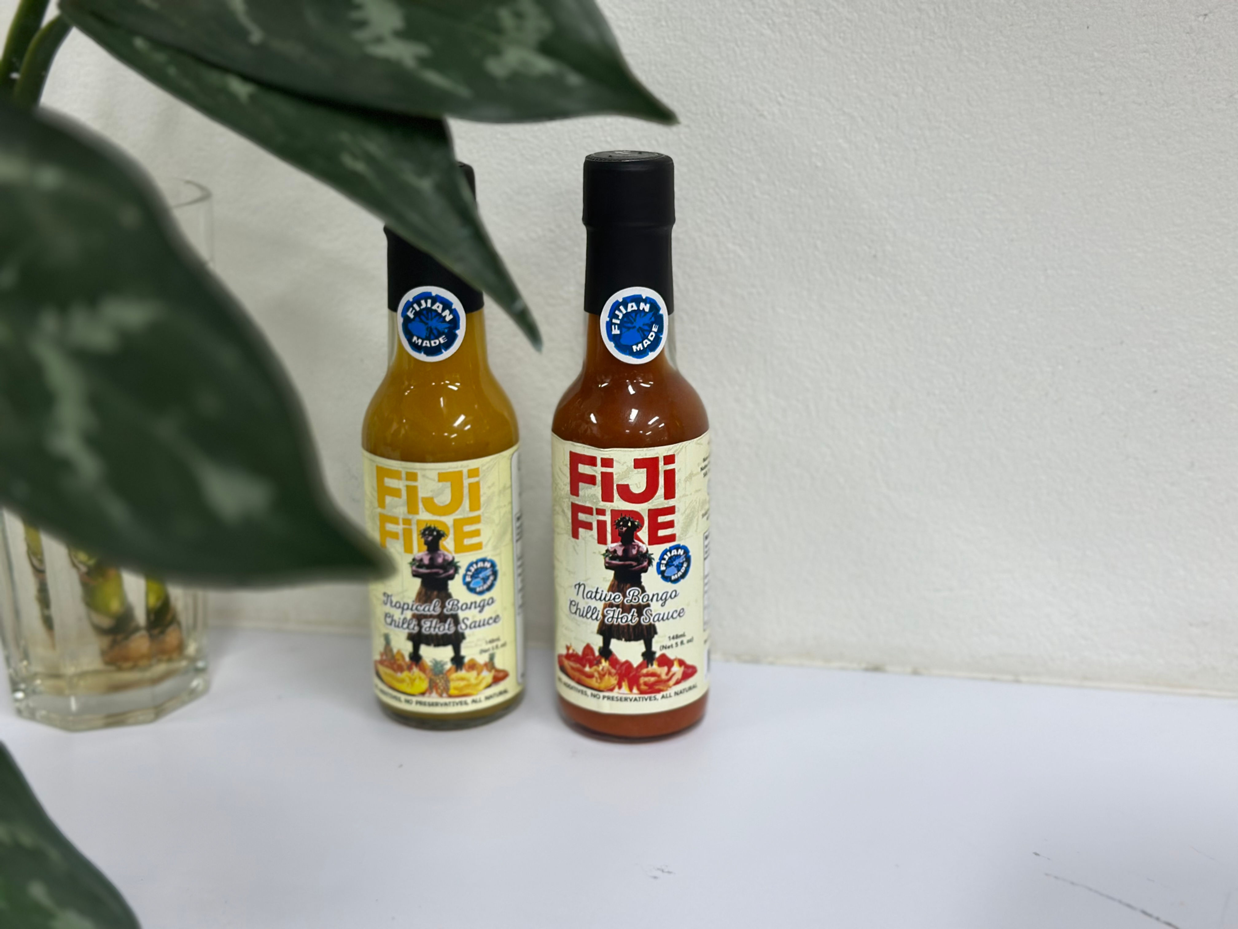 Fiji Fire Twin Bongo Chili Sauce 2 X 148mL