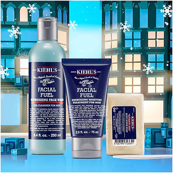 kiehl's facial fuel range  – fragrance development by Cassandra Browning.